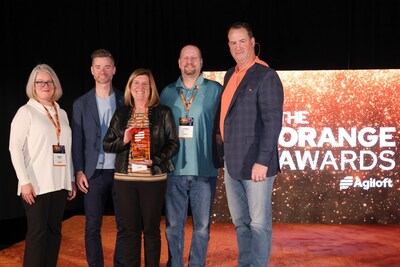 Lumen wins Orange Award at Agiloft Summit 2023