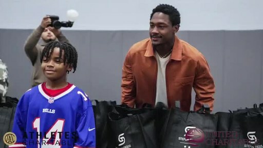 Diggs, Vick, Batch, Carter Jr., and Terrell Create Social Impact Through Athletes Charitable, a Division of United Charitable