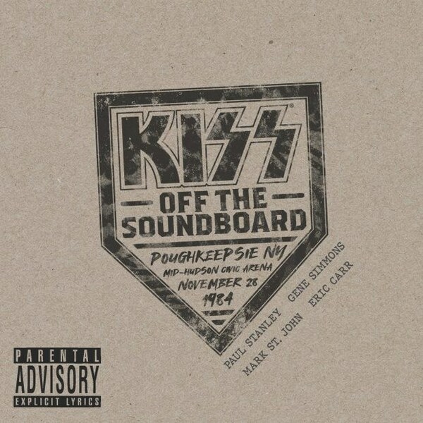 On April 7, rock icons KISS will release the next installment of their Off The Soundboard official live bootleg series with KISS – Off The Soundboard: Poughkeepsie, New York, 1984. Recorded live at the Mid-Hudson Arena on November 28th, 1984, during the Animalize World Tour, this is the fifth in a series of live releases by the band and will be available to stream and download, with a 2-LP standard black vinyl set, CD, and a limited edition 2-LP set pressed on 180g custard yellow vinyl.