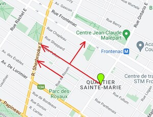 L'arrondissement de Ville-Marie accélère la sécurisation des rues du quartier Centre-Sud