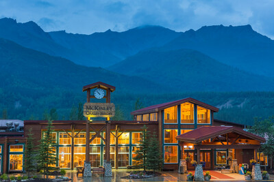 McKinley Chalet Resort sits at the doorstep of Denali National Park. “Yukon & Denali Cruisetours” includes either a three- or four-day Inside Passage cruise on Koningsdam or Volendam, or a seven-day Glacier Discovery cruise on Nieuw Amsterdam or Noordam; a two- or three-night stay at Denali National Park; and a journey into the Yukon. Holland America Line also offers Cruisetour options that just include Denali National Park.