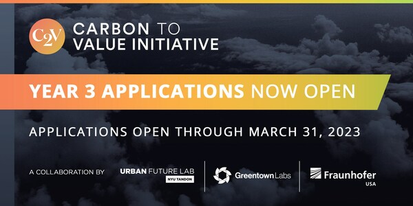 Carbon to Value Initiative Year 3 Applications Now Open