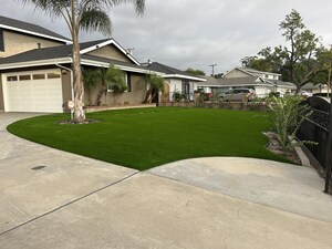 Artificial Grass Brings New Life to La Verne, CA Home