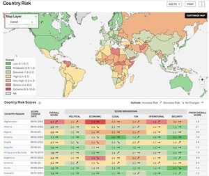 S&amp;P Global Market Intelligence Launches Country Risk Scores &amp; Economic Data and Insights on S&amp;P Capital IQ Pro