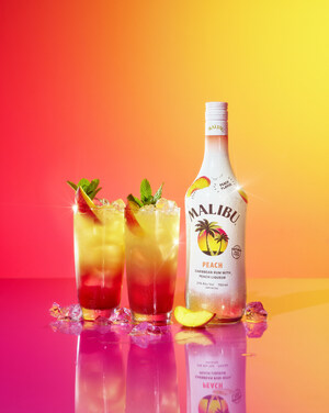 MALIBU® CREATES THE FREE-SPIRITED FEELING OF SUMMER WITH THE LAUNCH OF MALIBU PEACH