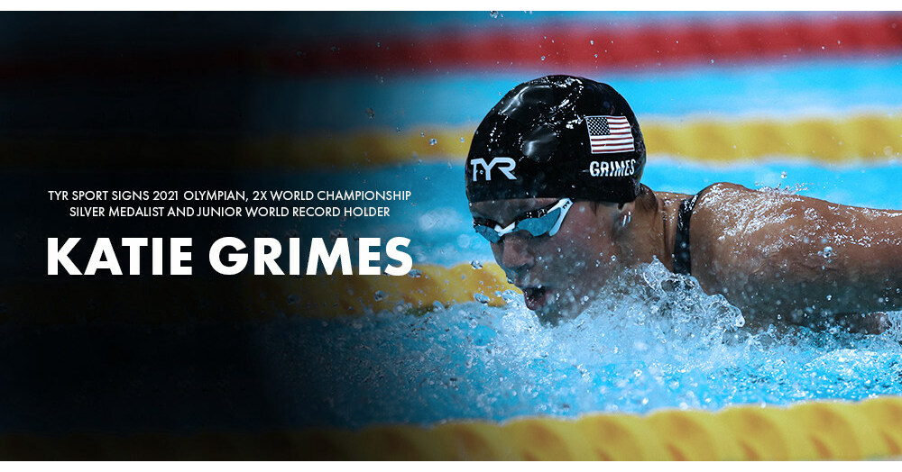 TYR Sport Signs Prodigy Katie Grimes.