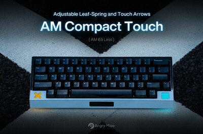 Angry Miao Launches AM Compact Touch Keyboard With Two-Stage