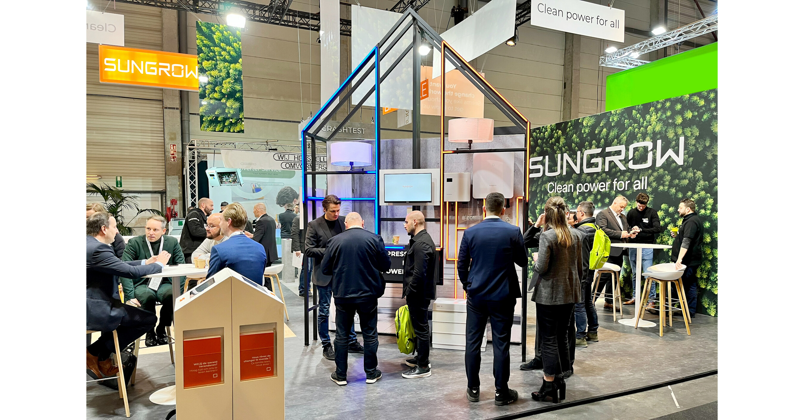 Intersolution 2023 Sungrow Debuts The Latest Residential Solar Storage Ev Charging Solution For