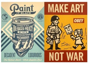 American Fine Art, Inc. Debuts the "Shepard Fairey: Buildings and Blocks" Exhibit This February