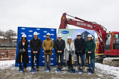 Mattamy Homes broke ground on Westbend, the first pre-construction condo to launch within 500 metres of Toronto's High Park in more than five years. (CNW Group/Mattamy Homes Limited)