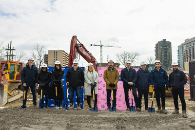 Mattamy Homes broke ground on Martha James Condominiums in Burlington, which blends the charms of one of the GTA’s most desirable communities with urban convenience. (CNW Group/Mattamy Homes Limited)