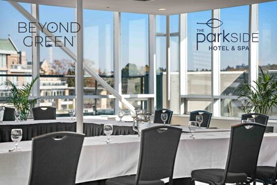 As the first city-center hotel in the world and first Canadian property to join Beyond Green, The Parkside Hotel & Spa is a pioneer in promoting sustainable tourism since opening in 2009 and is proudly climate positive and biosphere certified. (CNW Group/The Parkside Hotel & Spa)