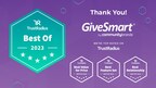 GiveSmart Honored with 3 Winter 2023 TrustRadius Best of Awards