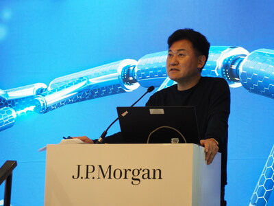 Rakuten Medical Co-CEO, Mickey Mikitani, presenting at JP Morgan
