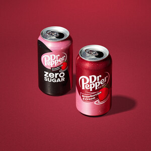 DR PEPPER 'STRAWBERRIES &amp; CREAM' ADDED TO POPULAR BEVERAGE LINEUP