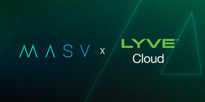 MASV announces integration with Seagate Lyve Cloud, the leader in mass data storage solutions. (CNW Group/MASV)
