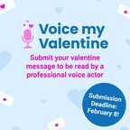 Voices to bring Valentine's Day love notes to life with "Voice My Valentine" campaign