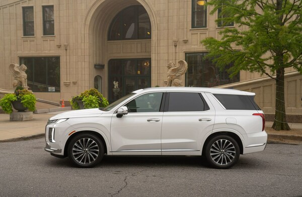 The 2023 Hyundai Palisade is photographed in Irvine, CA., on Aug. 10, 2022.