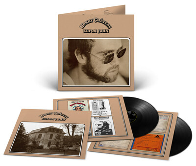 Elton John Honky Château 50th Anniversary Reissue Announced - Released March 24th on UMe - Available on 2CD, 2LP and Limited-Edition Gold Vinyl LP