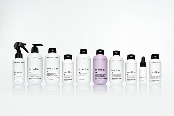 Bondbar’s expanded lineup includes ten bonding solutions to repair, protect, and hydrate all hair types and textures