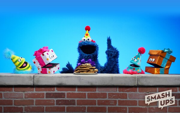 Cookie Monster + Friends