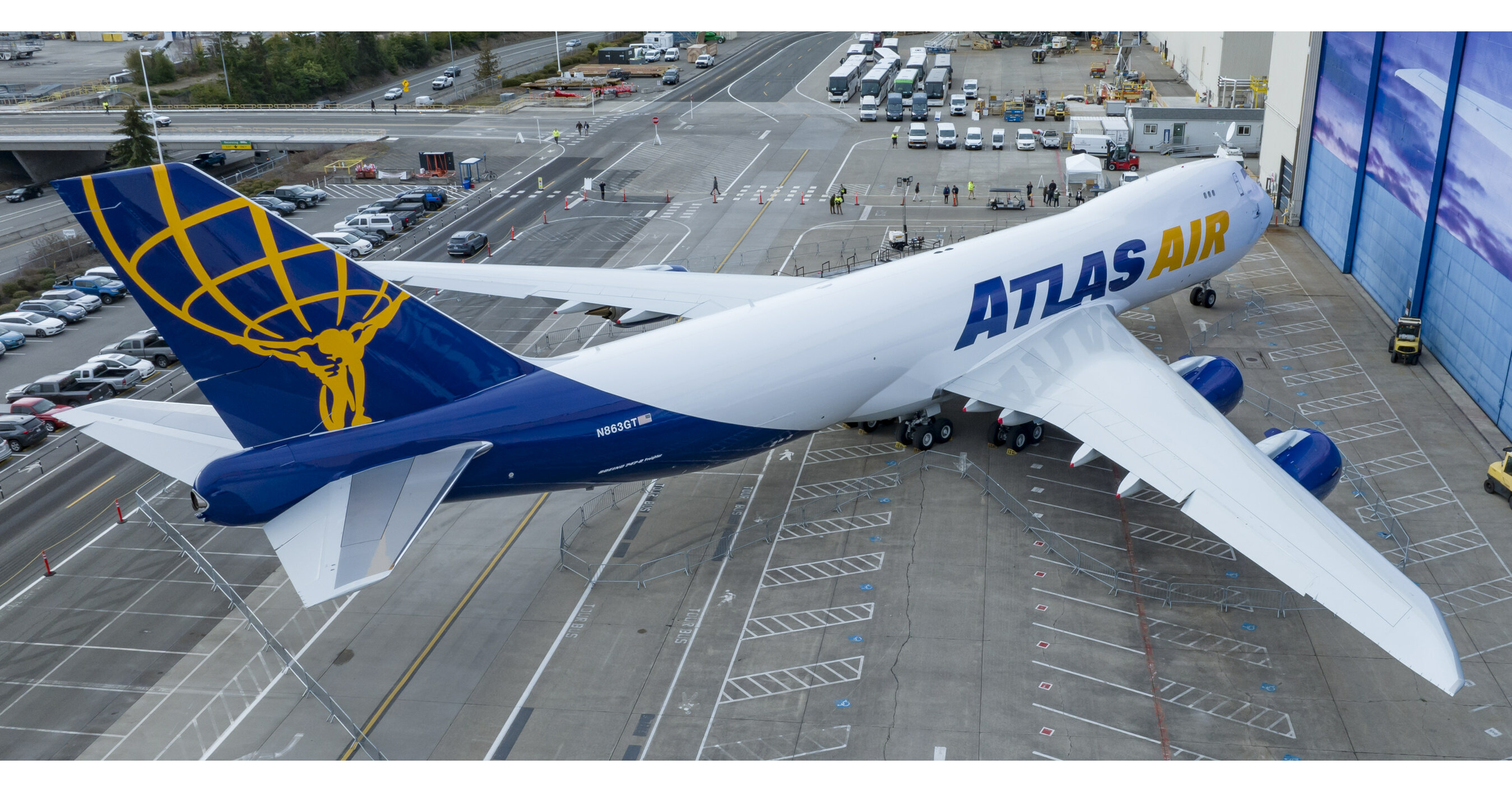 Boeing, Atlas Air Celebrate Delivery of Final 747, an Airplane that