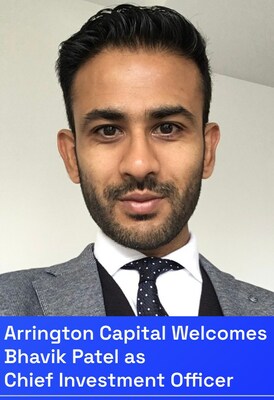 Bhavik Patel joins Arrington Capital as Chief Investment Officer