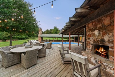 The ranch with modern luxuries: Prairie Oaks Ranch in Bowie, Texas, represented by the Burgher-Ray Ranch Group at Briggs Freeman Sotheby's International Realty for $12,500,000