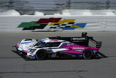 Acura Motorsports scored its third consecutive Rolex 24 endurance race victory, and first of the new Hybrid electrified era, Sunday at Daytona International Speedway with Meyer Shank Racing's Acura ARX-06.