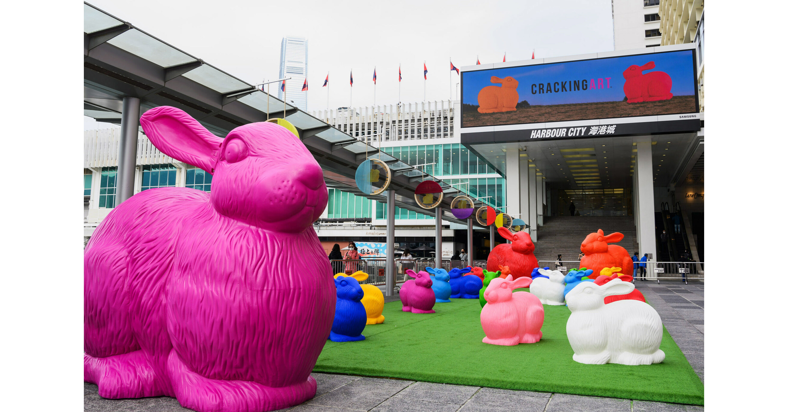 Le centre commercial Harbour City accueille pour la première fois à