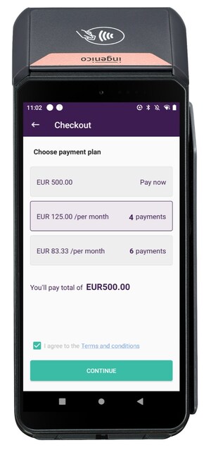 Ingenico and Splitit partner to bring white-label, buy now, pay later to physical checkout with just one touch