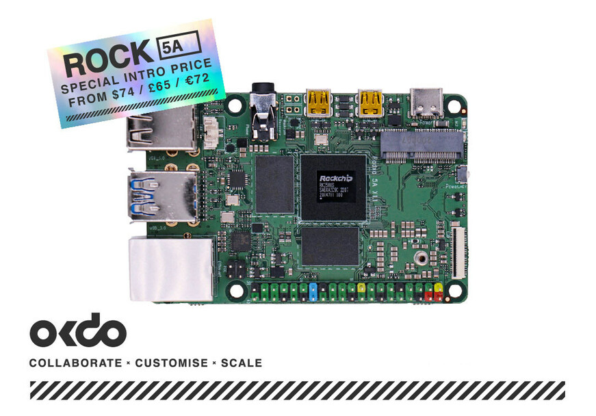 OKdo and RS Launch Next-Generation ROCK 5A Board - Vimarsana News