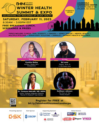 Black Health Matters brings it's Hybrid Summit & Expo to Atlanta!