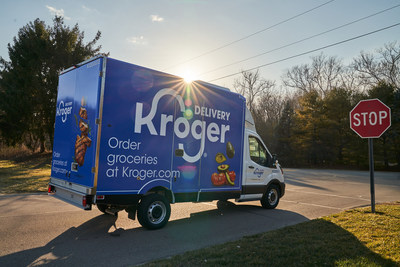 Kroger Delivery van