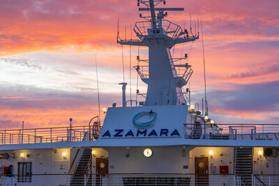 Azamara Sunrise at Sea