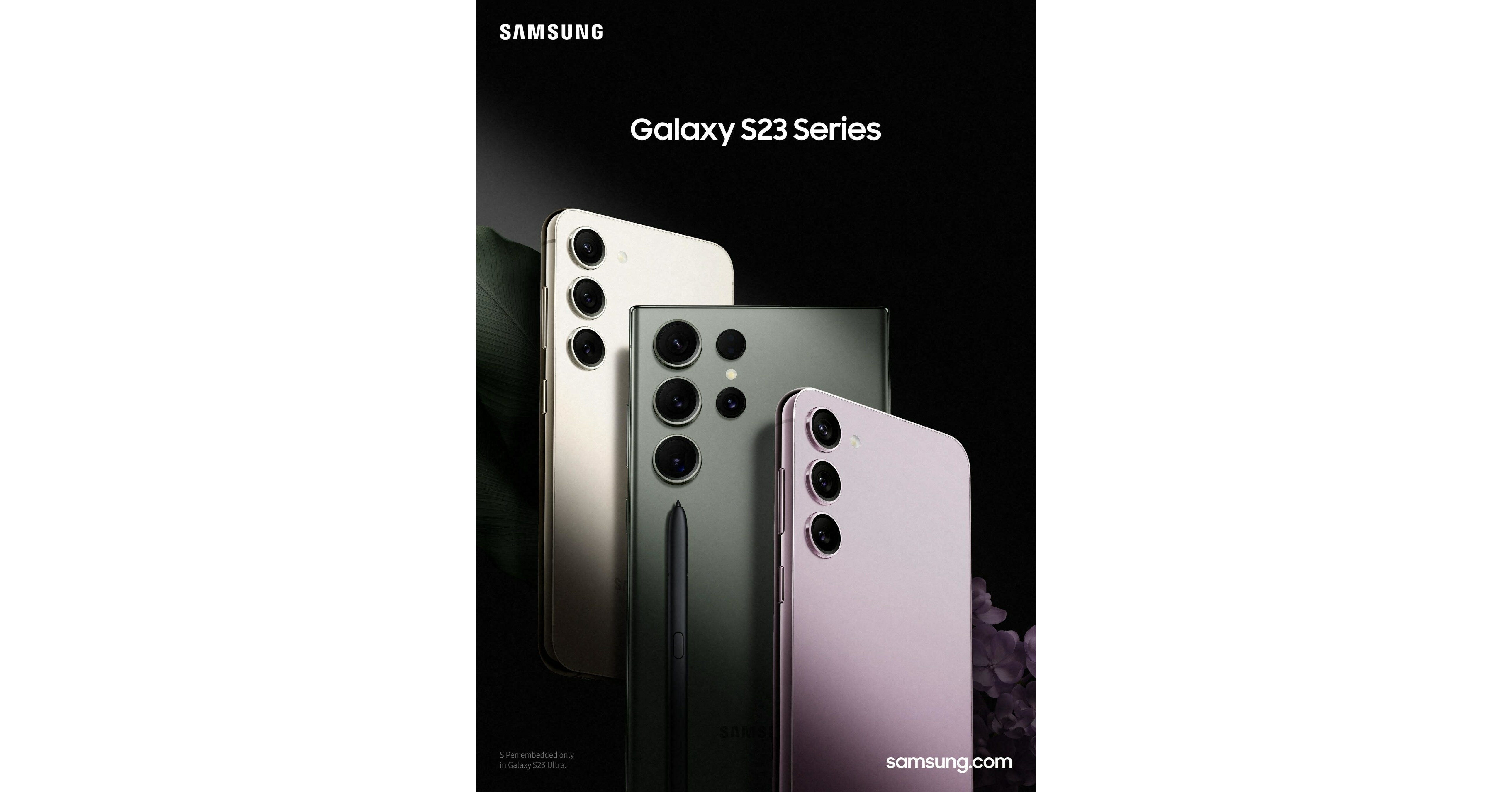 Take Your Passions Further with the New Samsung Galaxy S23 Series: Designed  for a Premium Experience Today and Beyond - Samsung US Newsroom