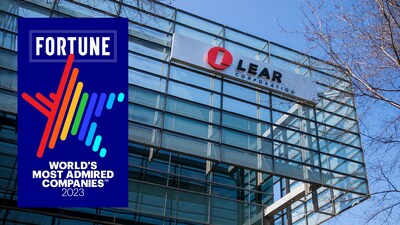 Lear Corporation (NYSE: LEA), a global automotive technology leader in Seating and E-Systems, has been named to FORTUNE magazine's 