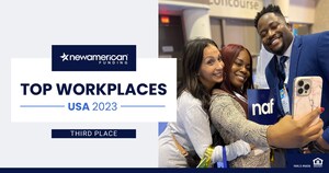 New American Funding Recognized as One of the Nation's Top 5 Workplaces