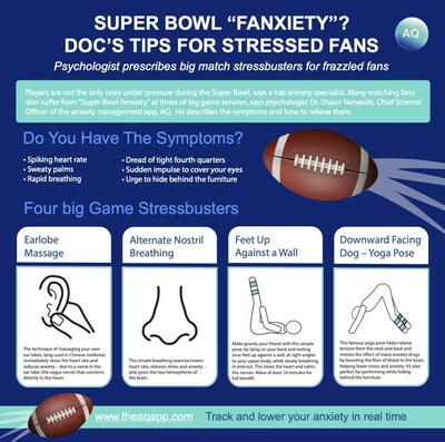 Super Bowl 'fanxiety'? Psychologist's tips for stressed fans