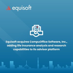 Equisoft acquires CompuOffice Software, Inc., adding life insurance analysis and research capabilities to its advisor platform