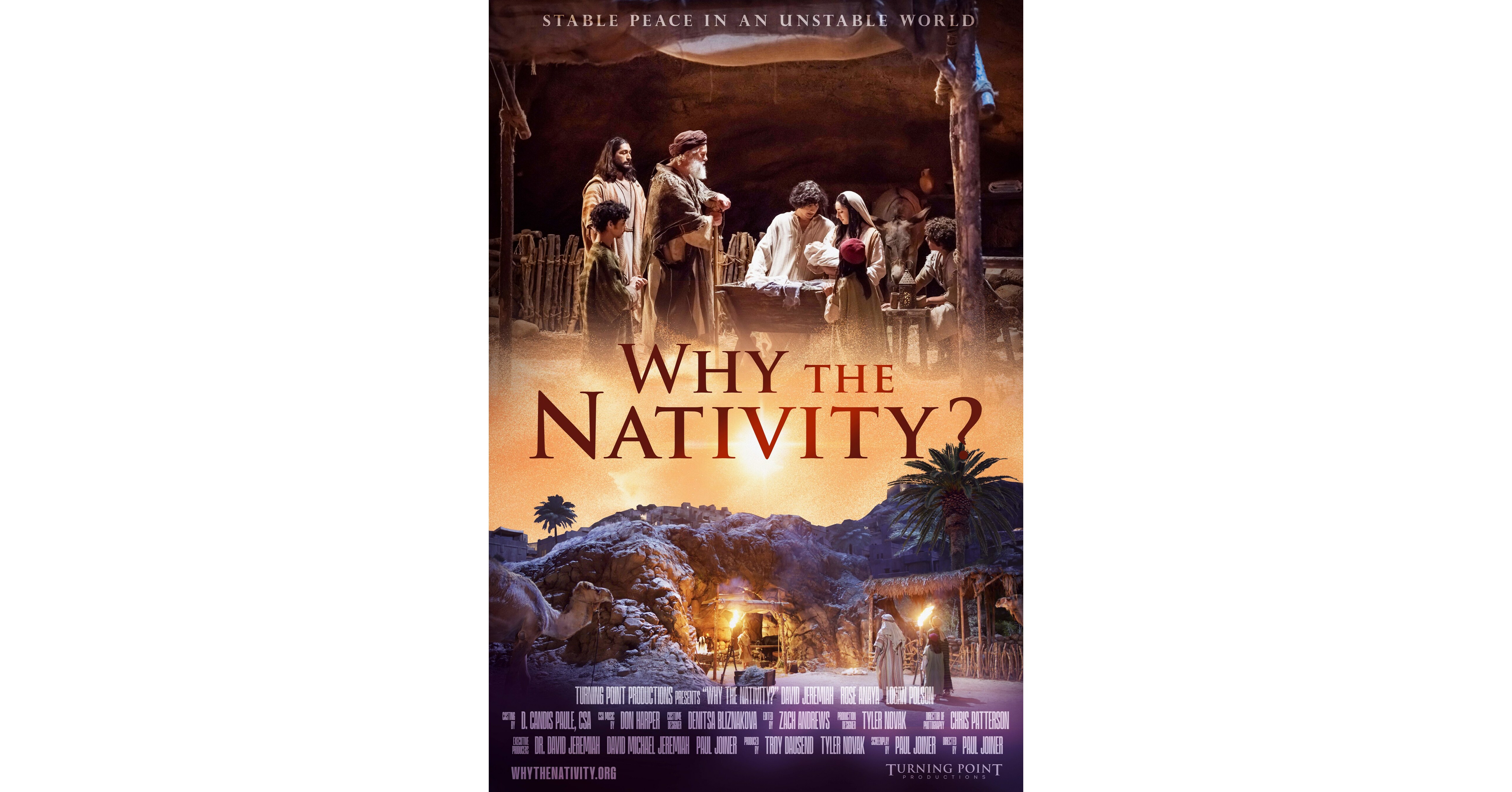 Why the Nativity? Nominated for 2022 MOVIEGUIDE and Jesus Cine Fest Awards