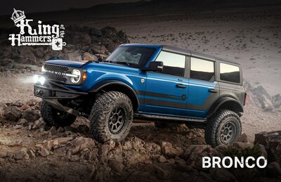 Fox Factory PVD's KOH Edition Bronco (PRNewsfoto/FOX FACTORY Performance Vehicle Development (PVD))