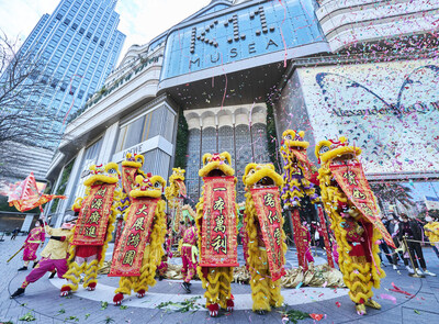 Since the start of 2023, K11 MUSEA overall sales as of 28 January has increased by as much as 35% year-on-year, with a growth of 55% in footfall and an increase of over 55% in Lunar New Year sales (PRNewsfoto/K11 Group)