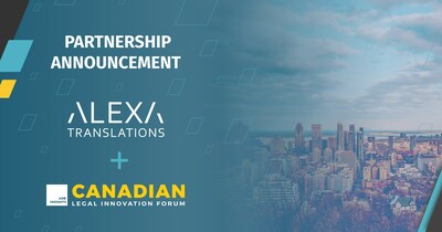 Partnership announcement for CANLIF and Alexa Translations (CNW Group/Alexa Translations)