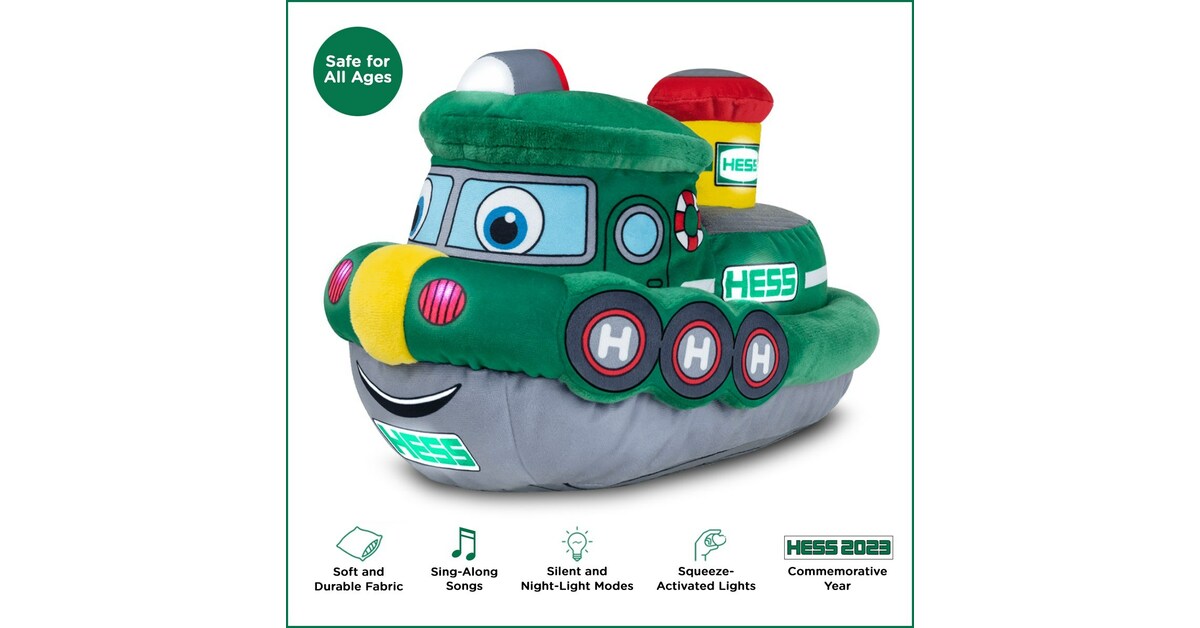 Hess Announces First Plush Tugboat