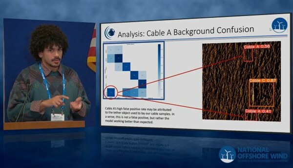 Image: AI Solutions Engineer Niko Severino Presenting Findings at NOWRDC’s Symposium.