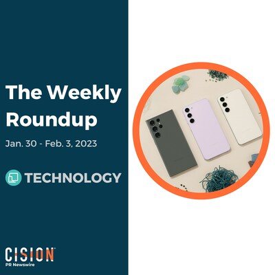 PR Newswire Weekly Technology Press Release Roundup, Jan. 30-Feb. 3, 2023. Photo provided by Samsung. https://prn.to/3Yh9tEL