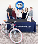 L'e-bike City Vanture con telaio assemblato LEGO-like di Vanpowers Bike ha ottenuto la certificazione TÜV SÜD