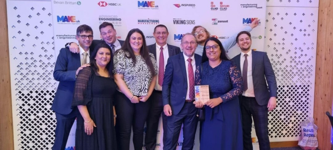 Briggs wins "National Manufacturing Award 2022" at Make UK, UK's leading Manufacturer's Organization - Vimarsana News