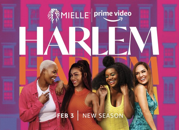 Mielle Teams Up with Amazon Original Series Harlem on Prime Video